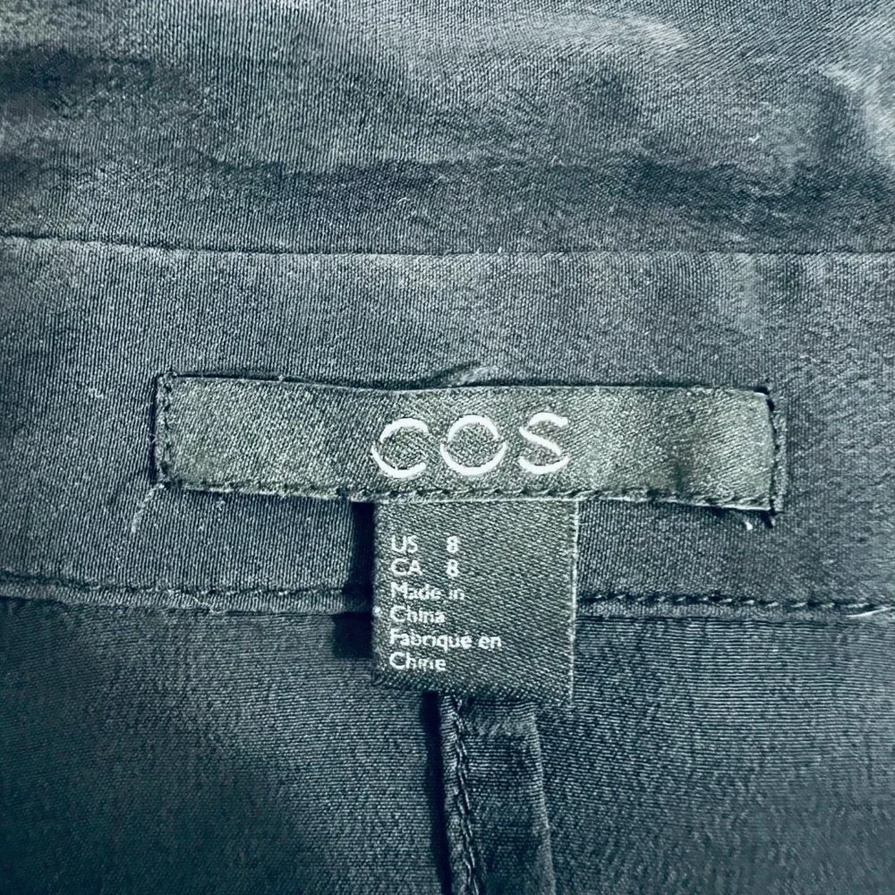 *last day - moving sale* COS 100% Silk Blouse Size 8 - Picture 6 of 6